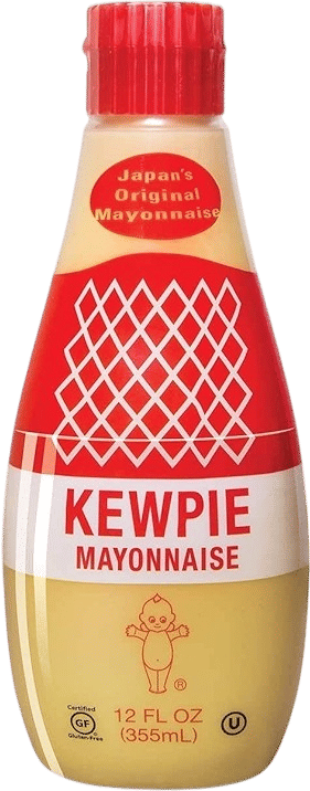 Kewpie Mayonnaise, Japanese Style Mayo Sandwich Spread Squeeze Bottle, 12-Ounce Tube (Pack of 1)