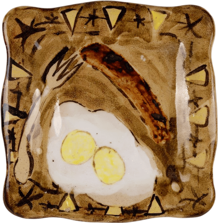 Skye Chamberlain Ceramic Platter (Egg)