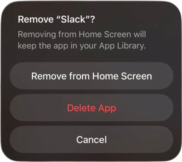 Delete Slack from your phone while on vacation