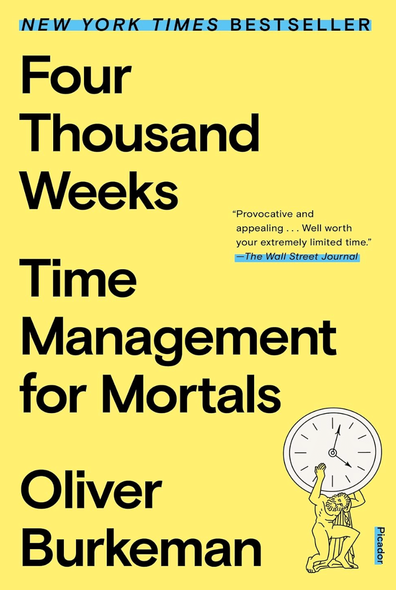 reading Four Thousand Weeks and keeping your phone bricked by default