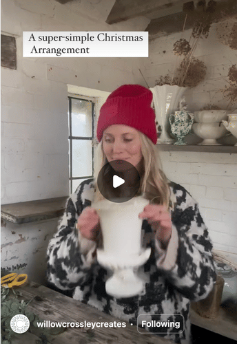 DIY:  A Very Fabulous Festive Arrangement