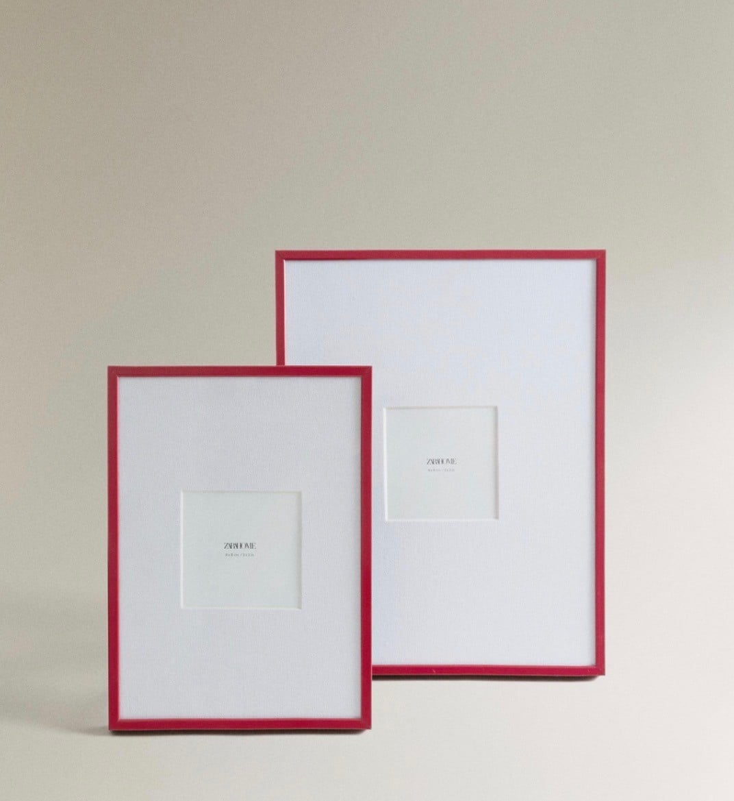 Pop of Red Picture Frame