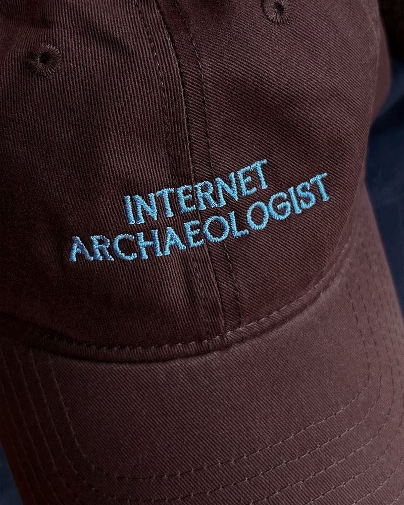 Internet Archaeologist Baseball Cap