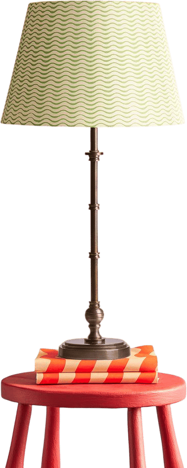 Chukka cordless table lamp in bronze