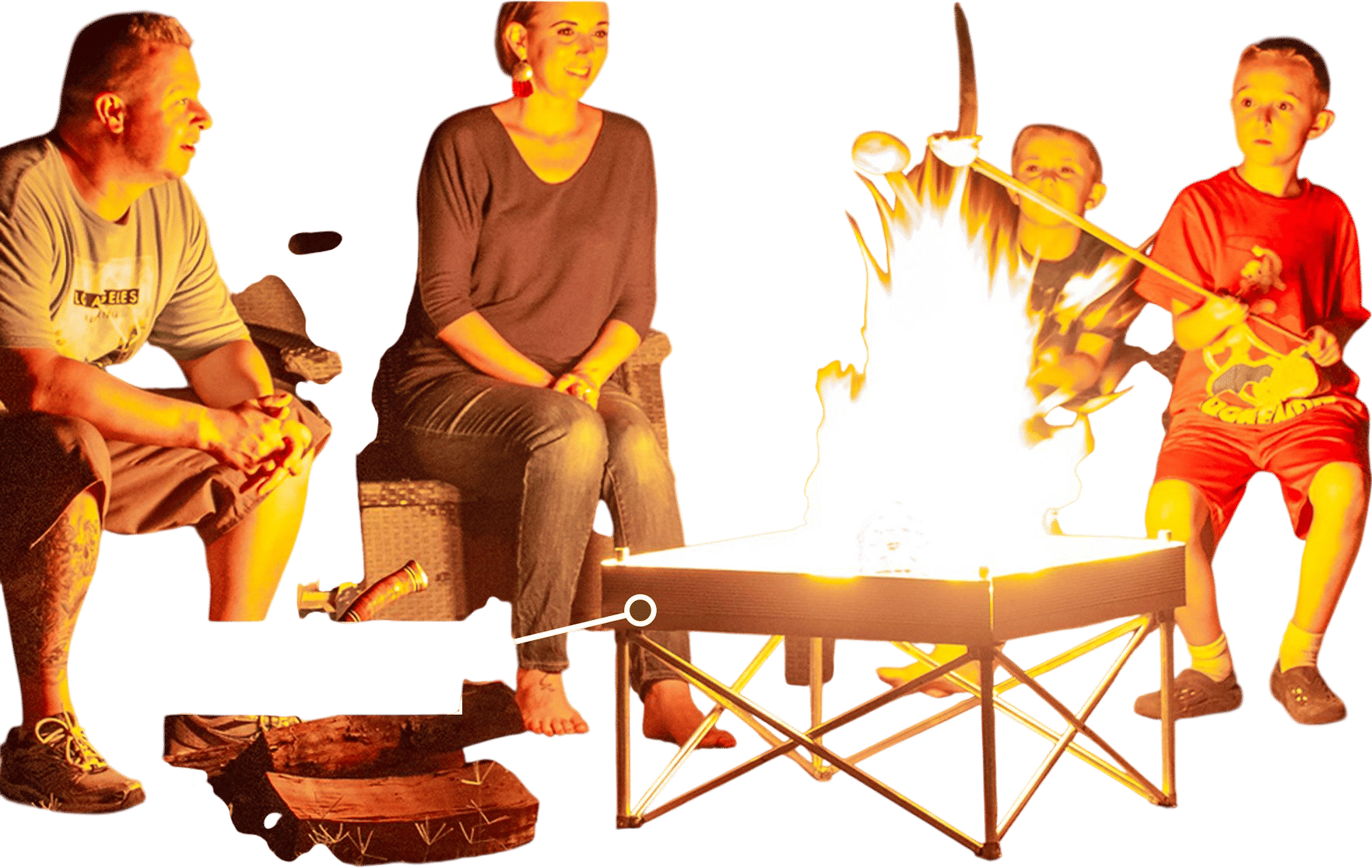 Pop-Up Fire Pit