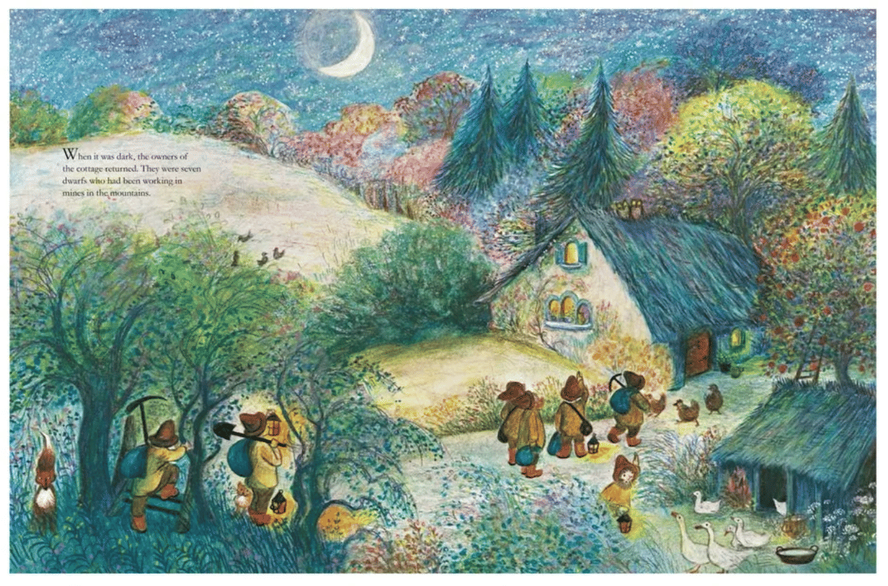 Snow White illustrated by Bernadette Watts