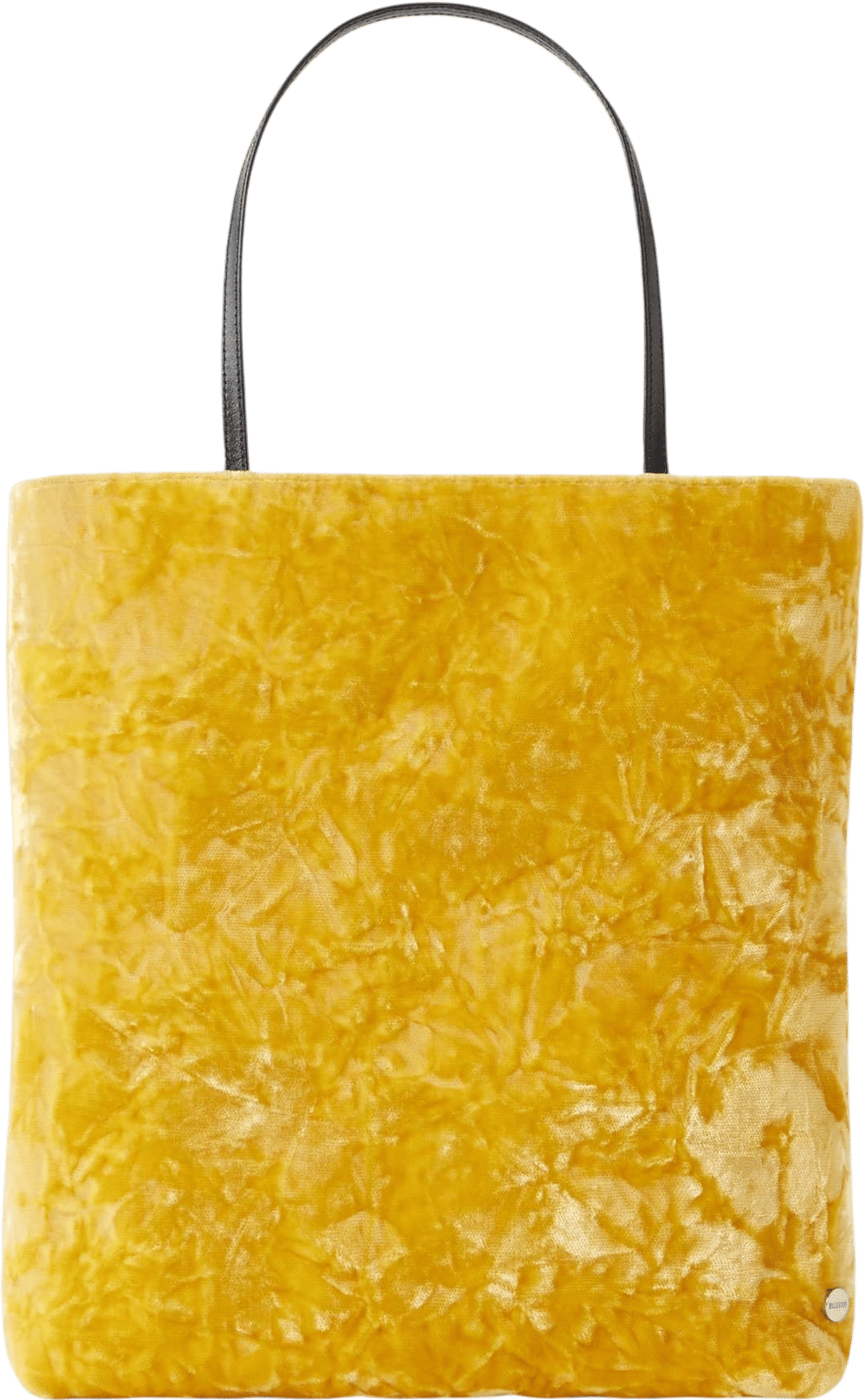 VALESQUE Thea crushed-velvet tote
