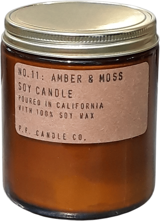 No. 11: Amber & Moss Soy Candle