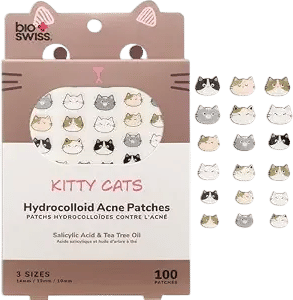 BioSwiss Kitty Cat Pimple Patches (100 Count)