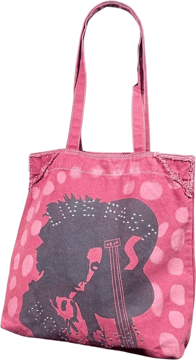 Vintage rockstar tote bag 