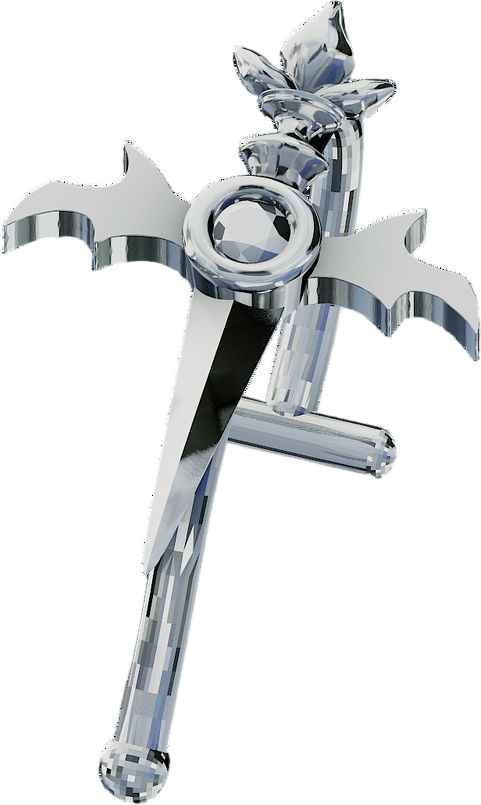 Sword Silver Lip Cuff