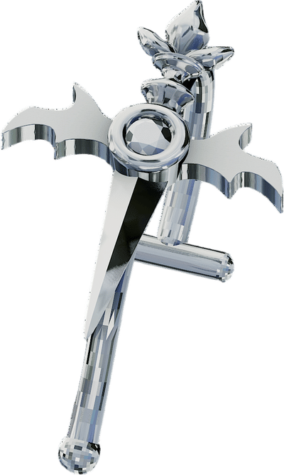 Sword Silver Lip Cuff