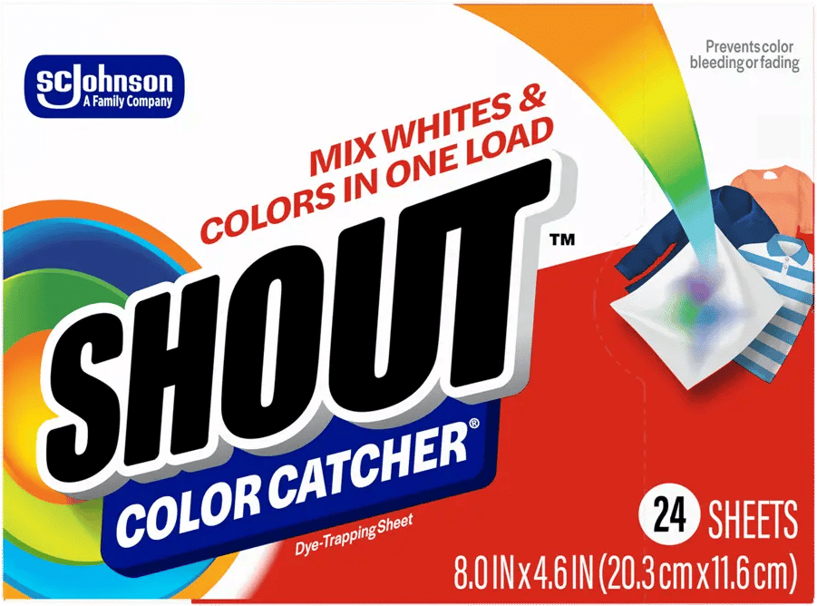Shout Color Catcher Dye-Trapping Sheet