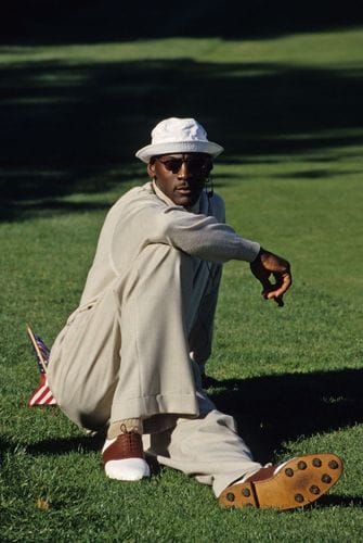 Michael Jordan golf style
