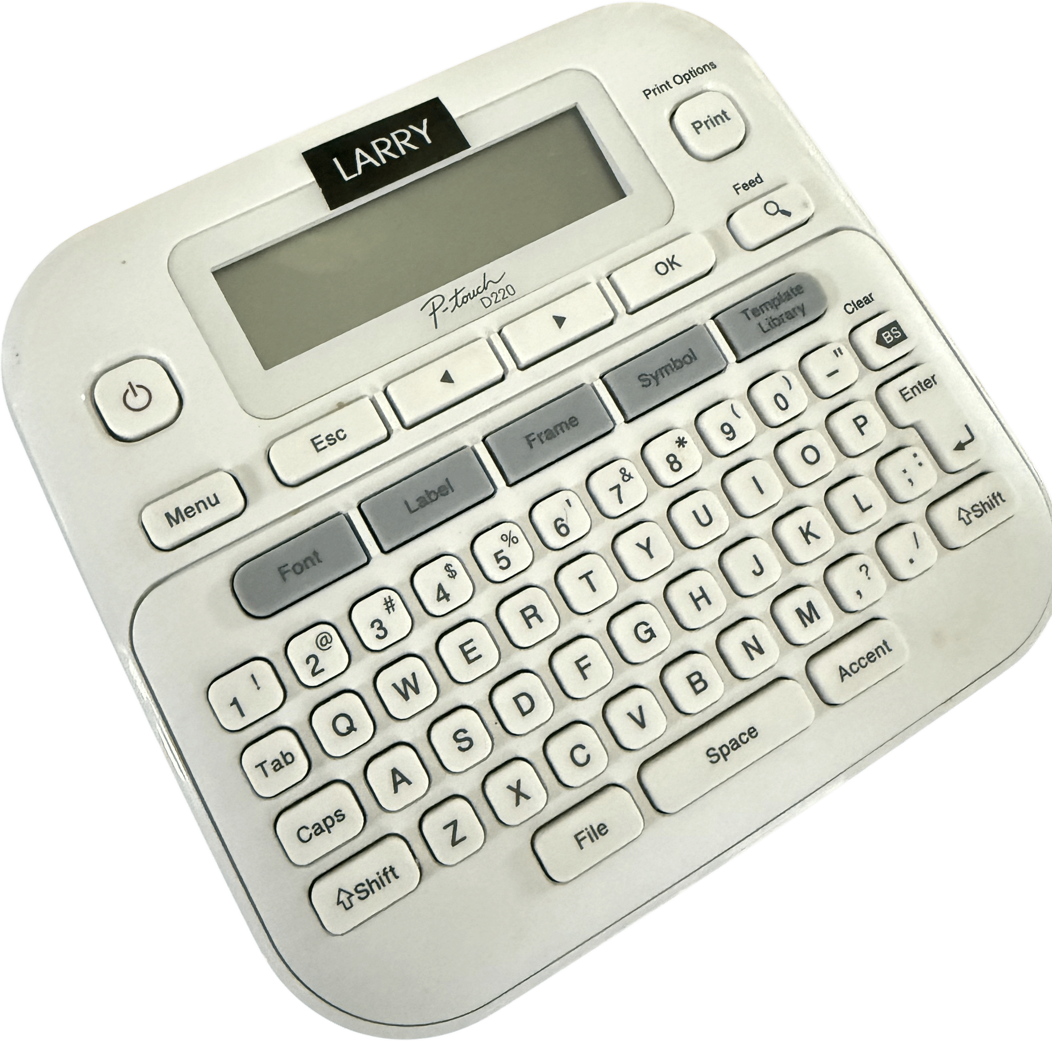 Larry the Label Maker