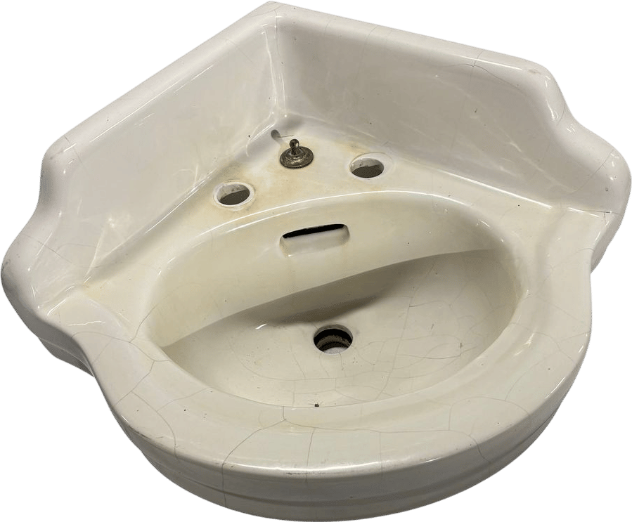 Porcelain Corner Sink