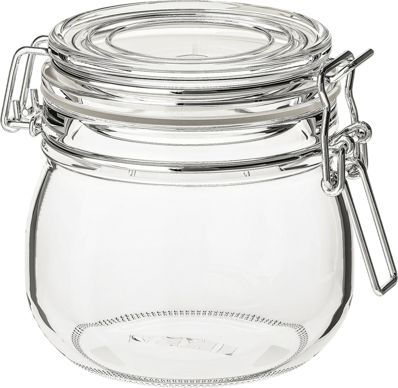 KORKEN Jar with lid (clear glass)