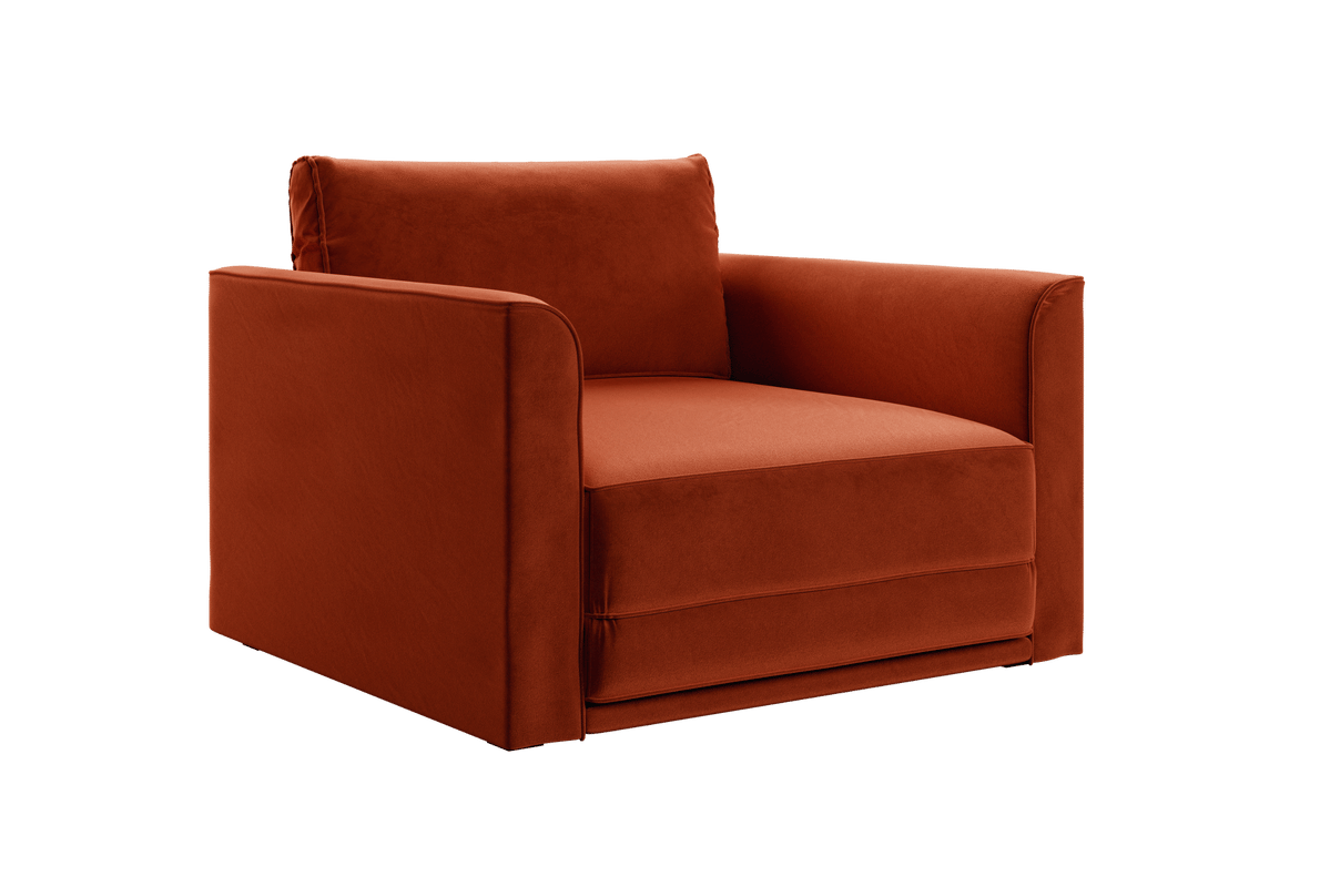 Sabai Design Eclipse Sleeper Chair in Recycled Velvet