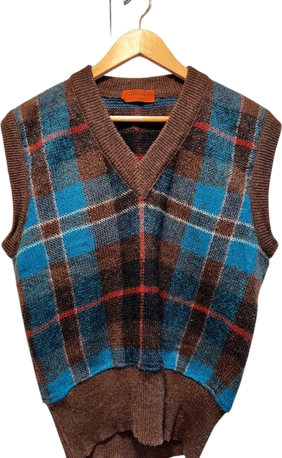 Mohair Wool Blend Sweater Vest