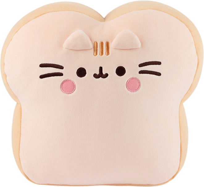 Pusheen's Kitchen White Bread Squisheen Plush