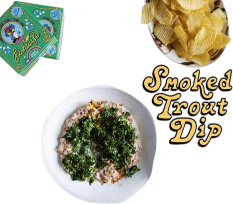 Fishwife's Smoked Trout Dip recipe
