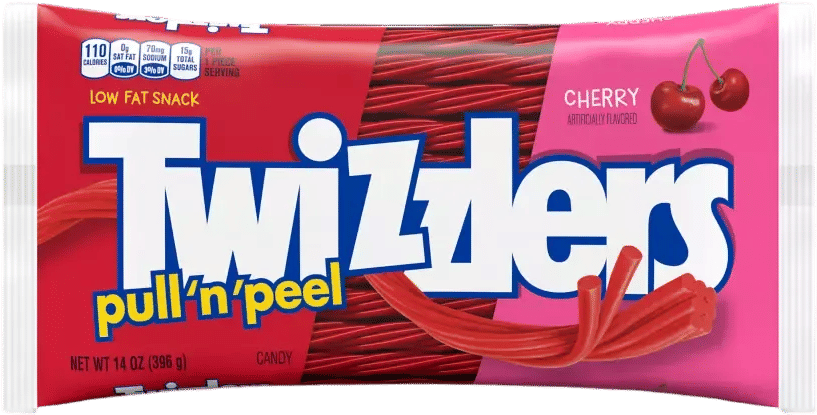 Twizzlers Pull 'n' Peel Cherry Candy