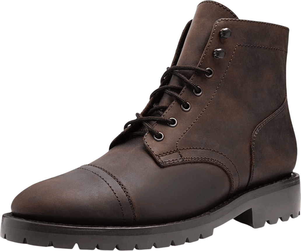 Thursday Boot Company Men's Captain Lug Leather Boots, Tobacco
