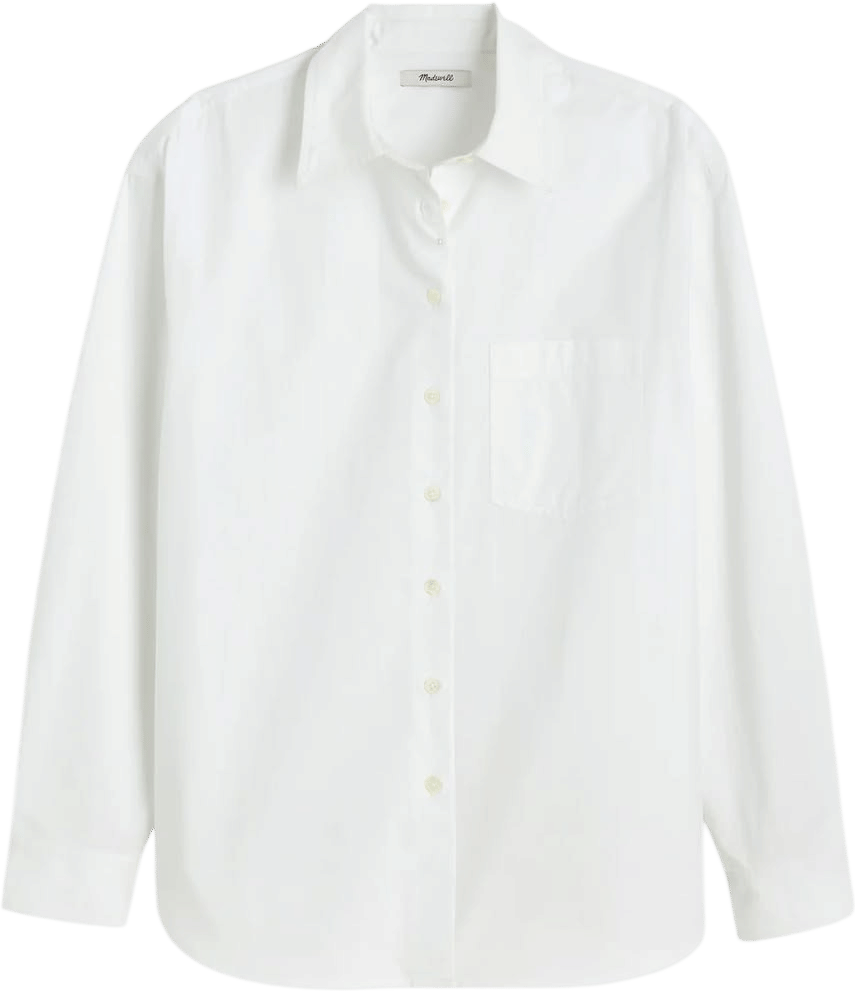 White Button-Down Shirt