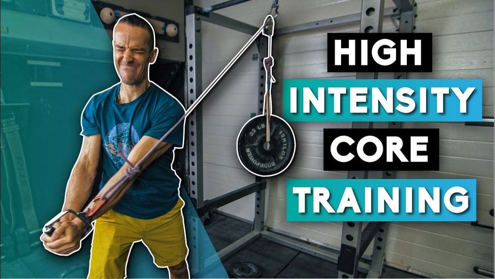 High Intensity Core Training For Climbing