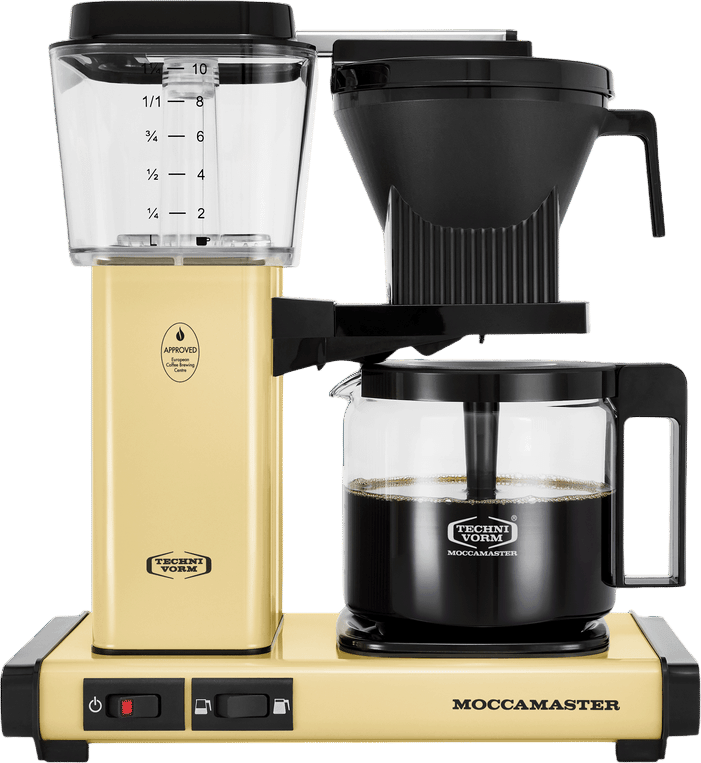 Moccamaster KBGV Coffee Maker - Butter Yellow