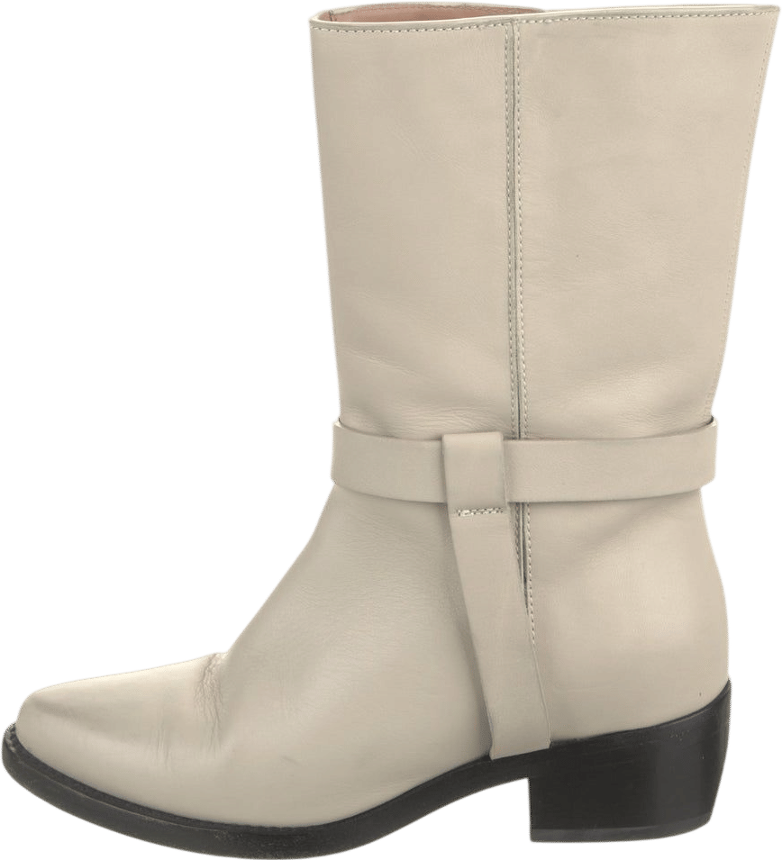 Legres Leather Mid-Calf Boots