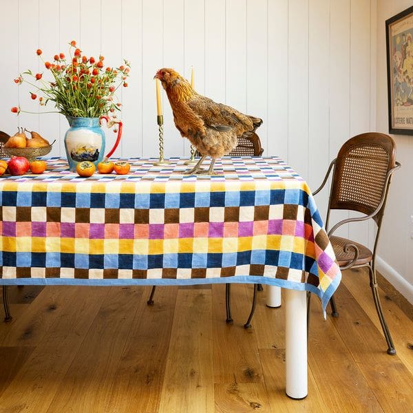 Checker Tablecloth