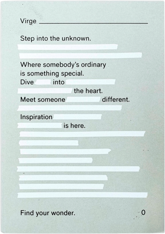 Virge — Issue 0 Kanagawa, Japan