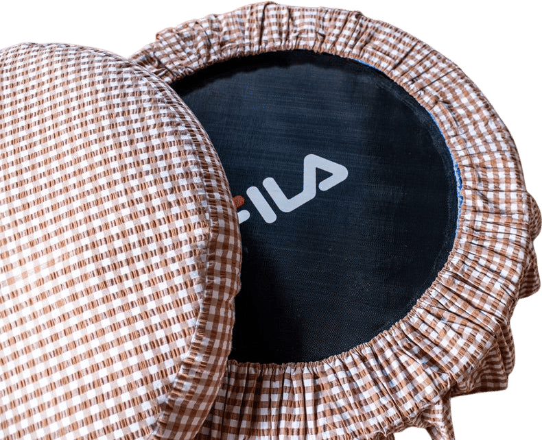 Turn Your Rebounder Into An Ottoman