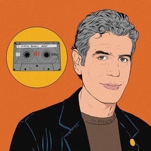 Anthony Bourdain- what’s in his travel bag in 2005