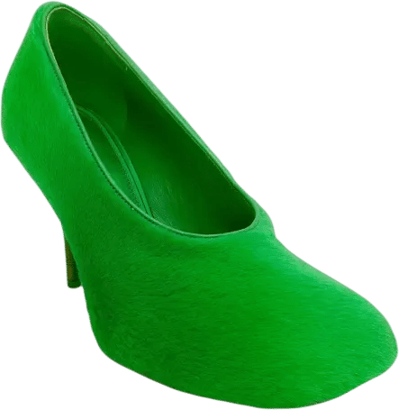 Heels Givenchy Green size 40 EU in Fur - 52822806