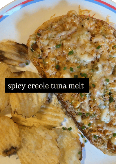 Spicy Creole Tuna Melt Recipe