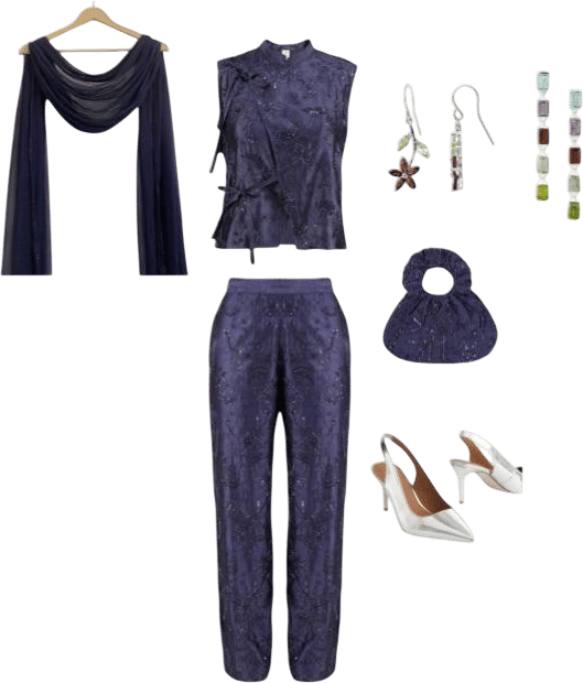 PDKF navy blue set