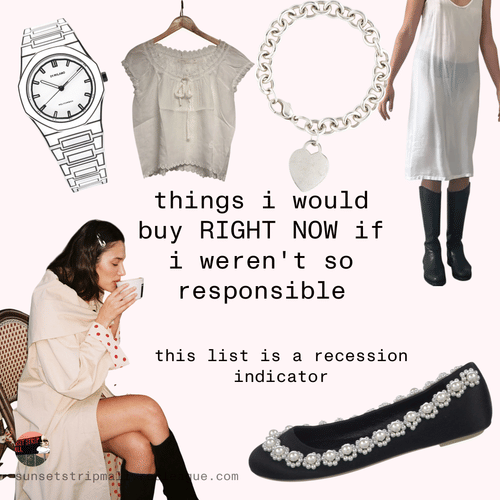things i would buy RIGHT NOW if i weren't so responsible [clothes edition]
