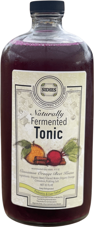 Cinnamon Orange Beet Kvass