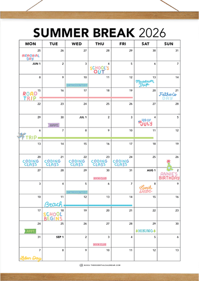 The Essential Calendar