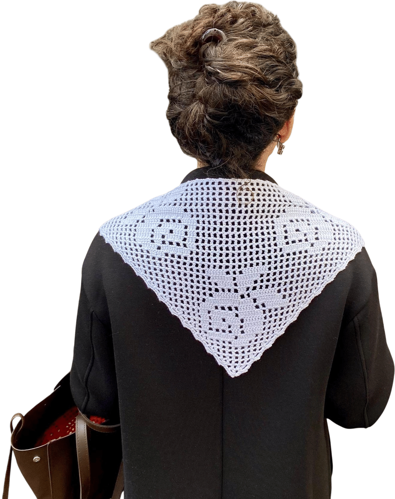 Cotton Lace Handmade Triangle Bandana Scarf