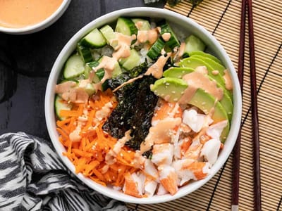 Deconstructed Sushi Bar Recipe