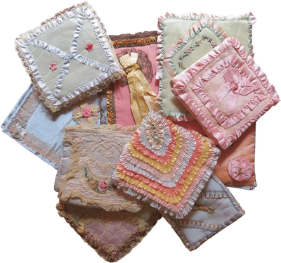Antique Lingerie Handkerchief Cases