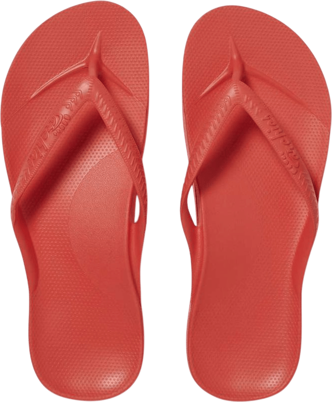 Red Flip Flops | Archies