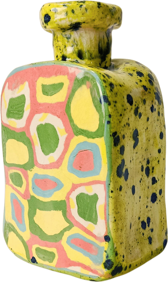 Nerikomi Bottle Vase