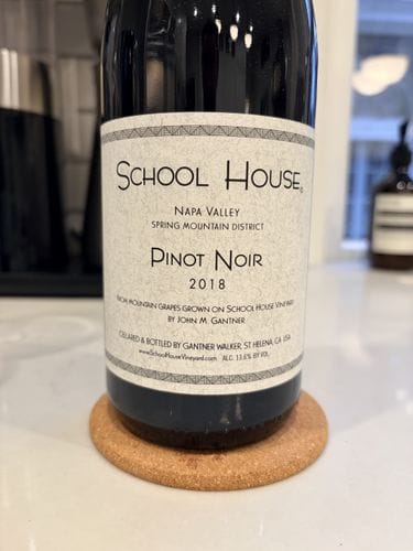 School House Vineyard Pinot Noir 2018