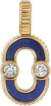 Magnetic Lapis-lazuli Pendant