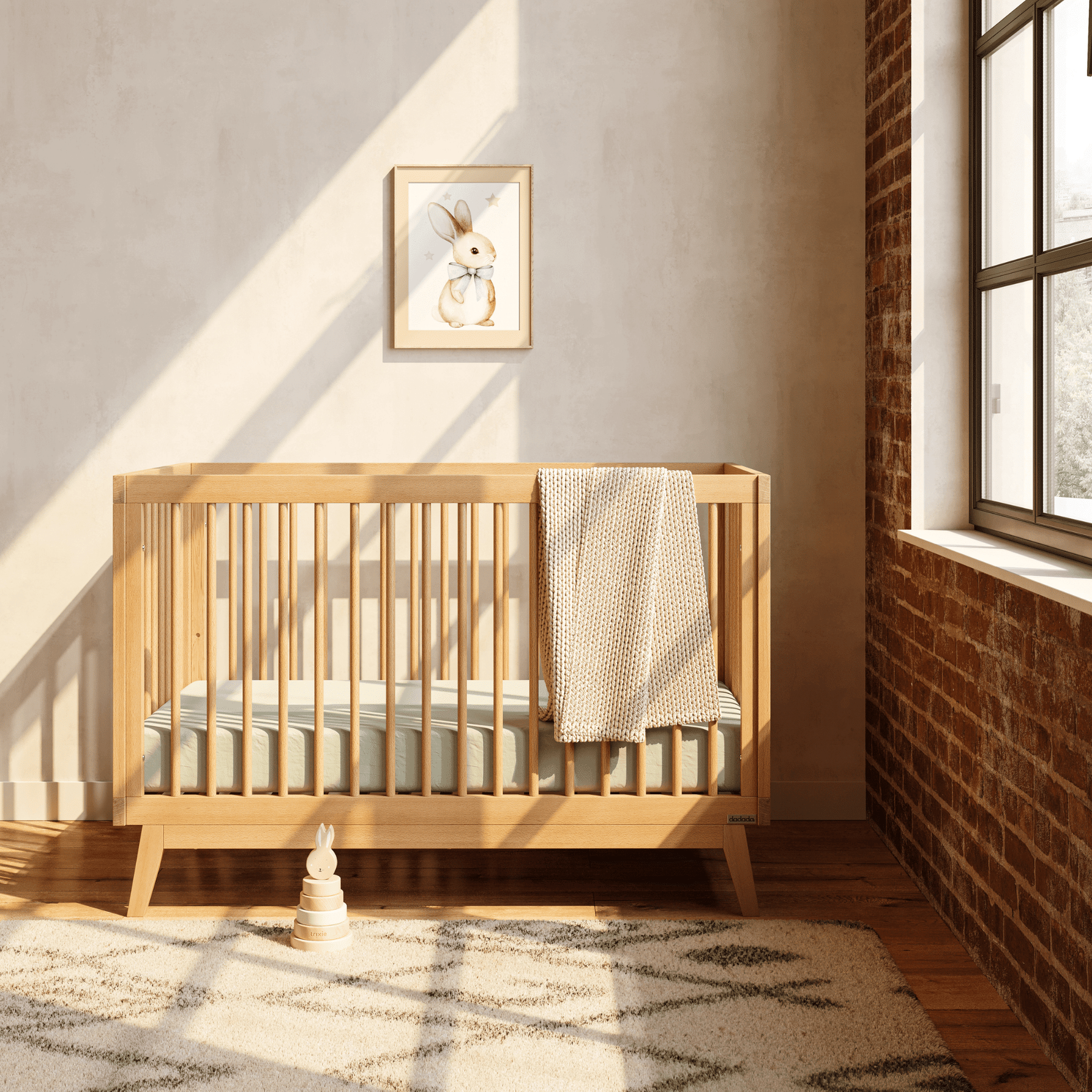 Dadada Soho 3-in-1 Convertible Crib