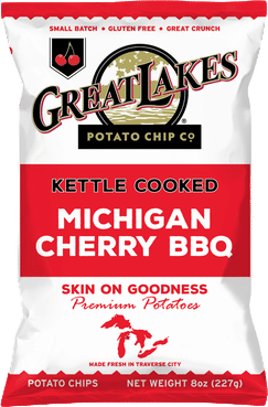 Great Lakes Michigan Cherry BBQ Potato Chips